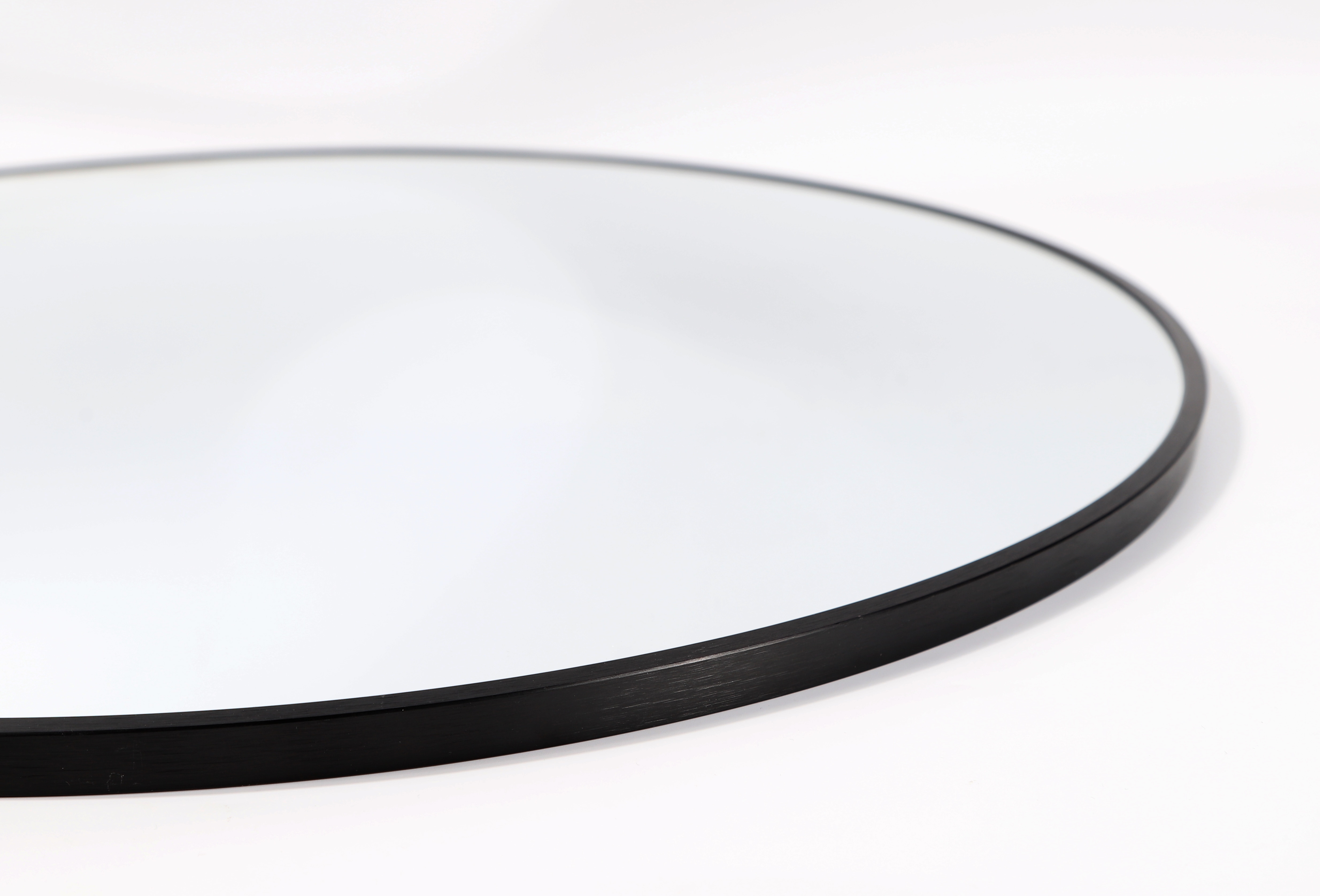 Round Mirror, Black Round Mirror 24 Inch, Circle Wall Mirror Metal Frame, Black Circle Bathroom Mirror, Circular Mirrors For Wall, Living Room, Bedroom, Vanity, Entryway, Hallway._voghion.com